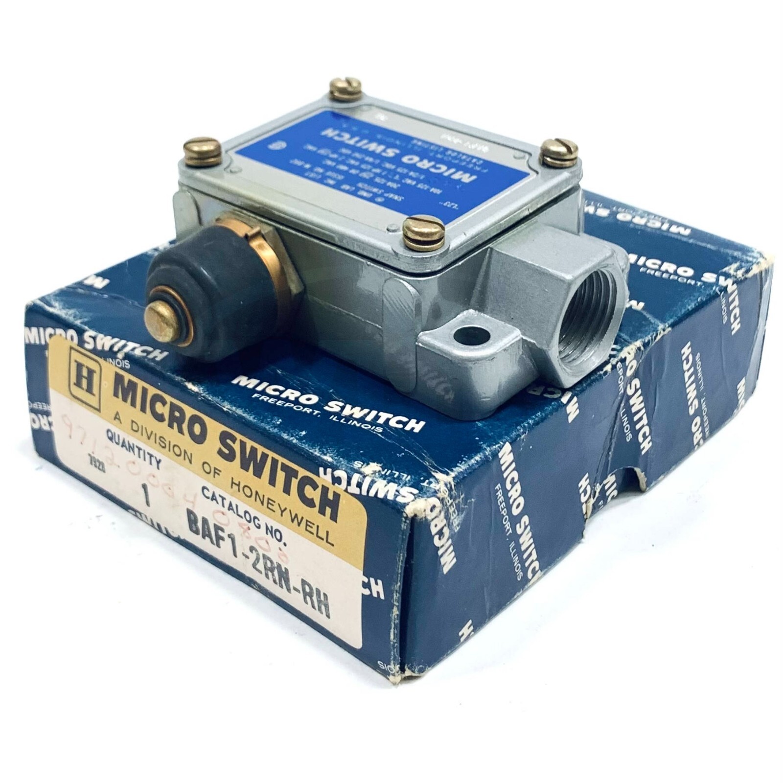 BAF1-2RN-RH Honeywell Plunger Limit Switch