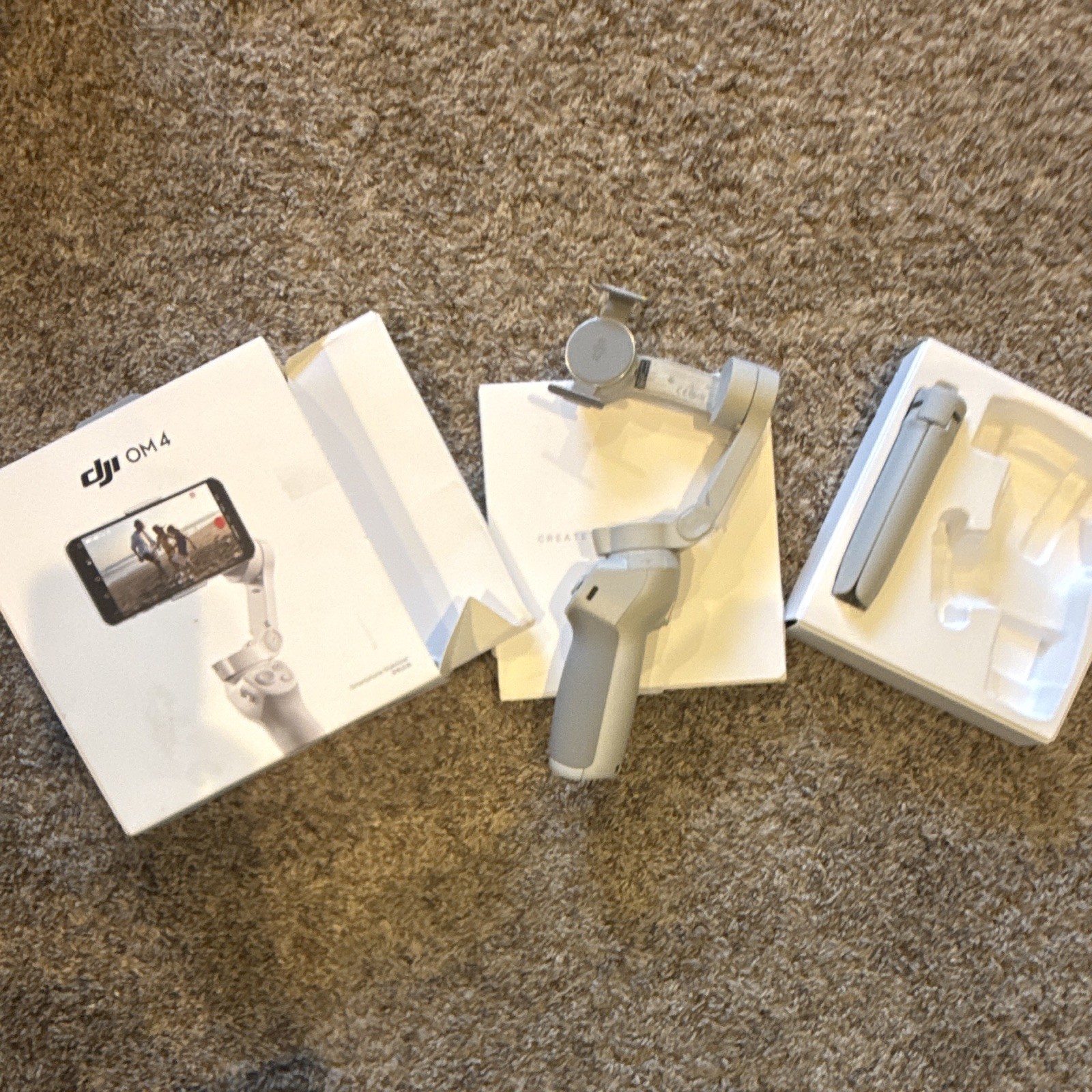 DJI OM 4 Foldable Motorized Smartphone Gimbal Stabilizer, Universal Fit