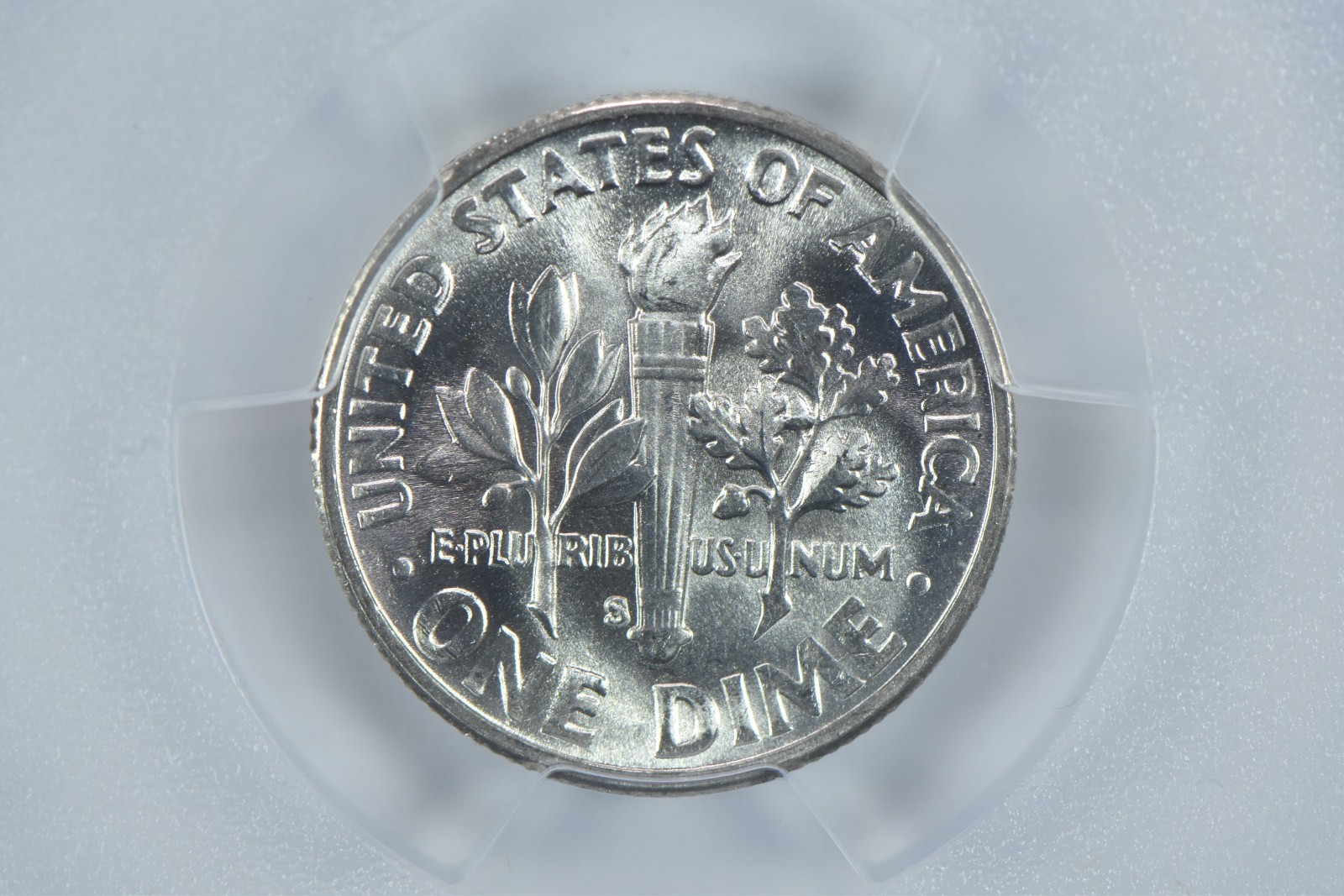 1948-S Roosevelt Dime Boston Collection MS65 PCGS Blue Label