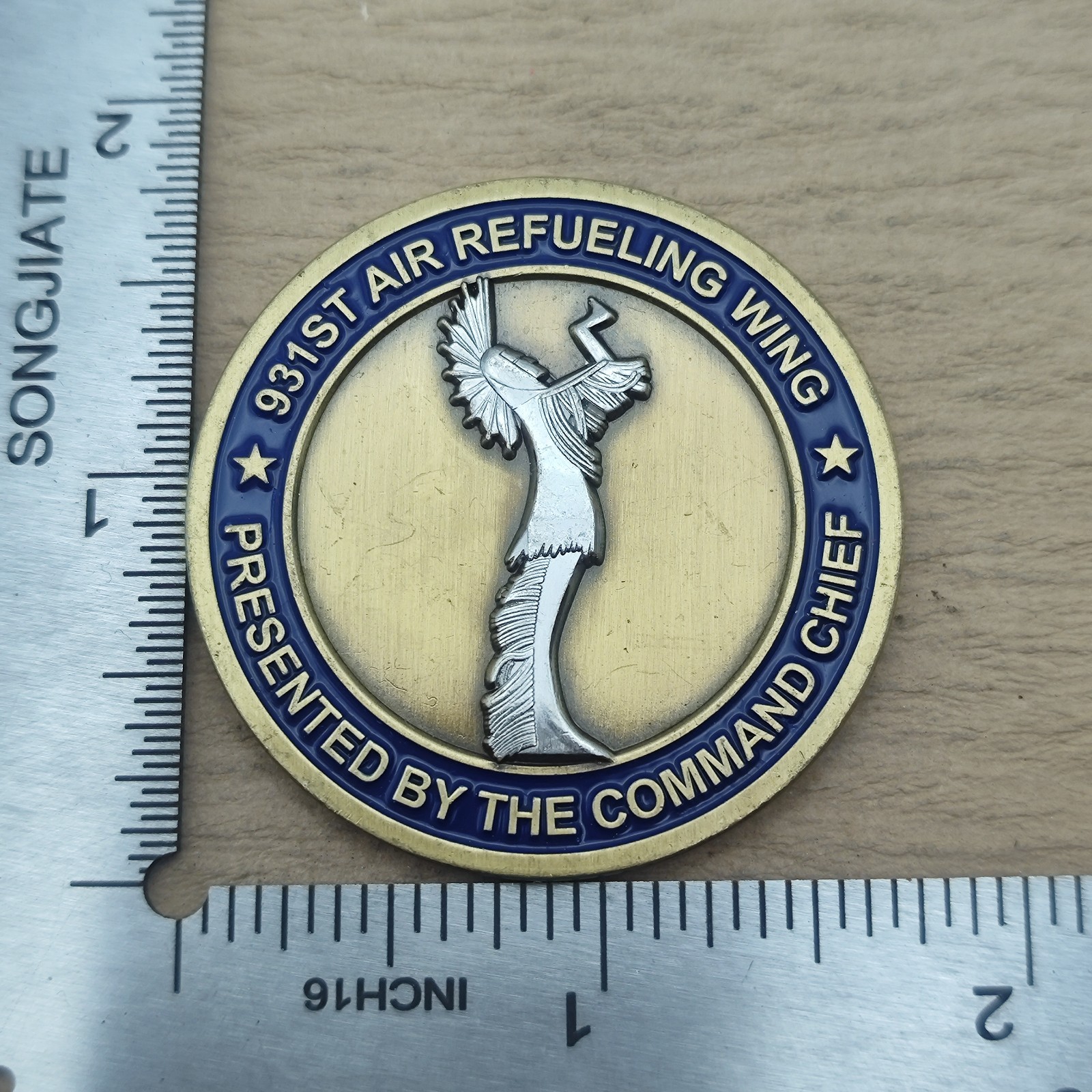 931st Air Refueling Wing Challenge Coin