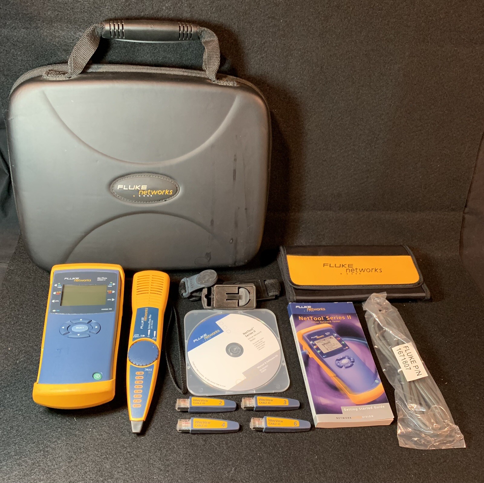 Fluke Networks NetTool 10-100-1000 Series II Inline Network Tester NTS2-MONAUTH