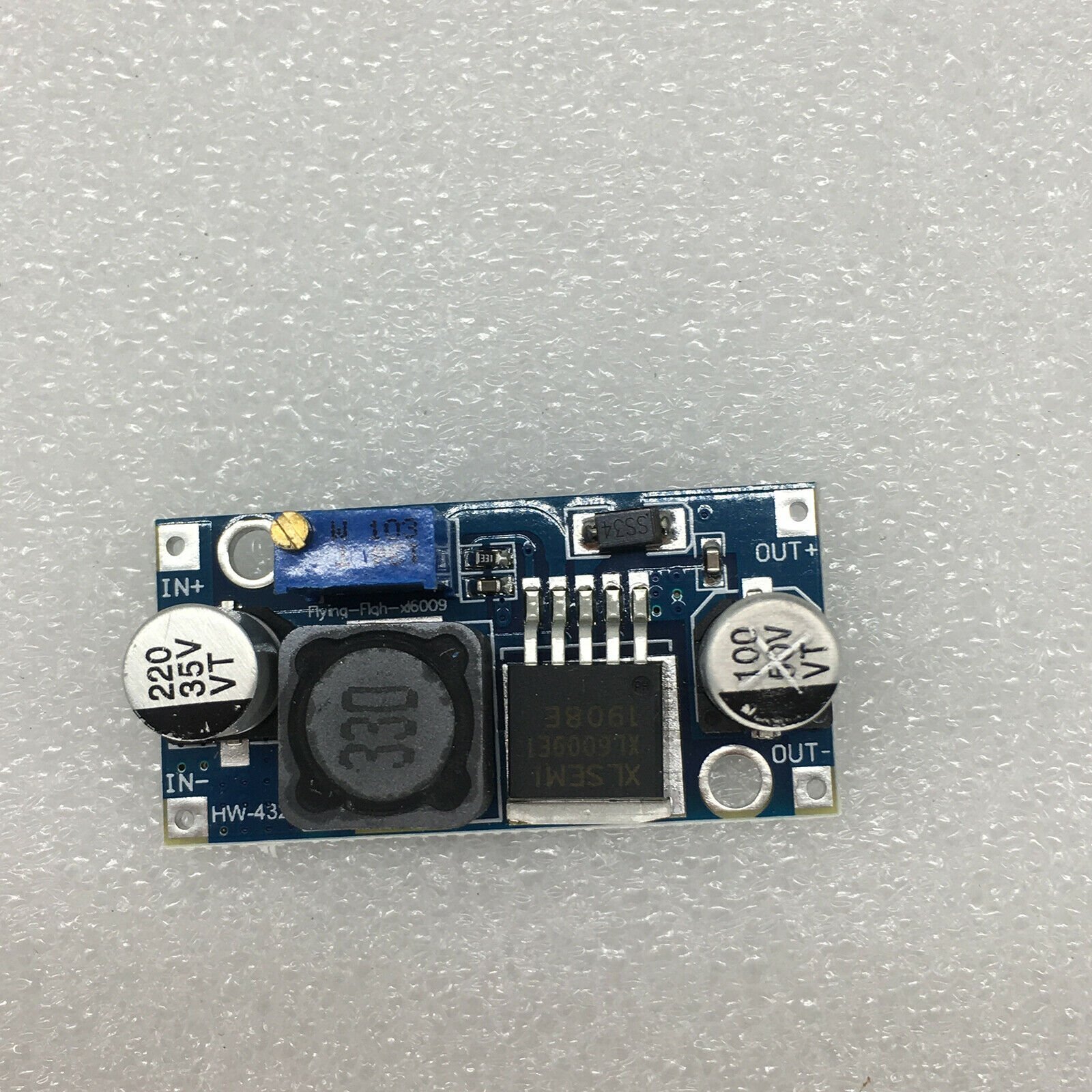 1Pc Adjustable XL6009 Step Up Boost Voltage Power Supply Module Converter