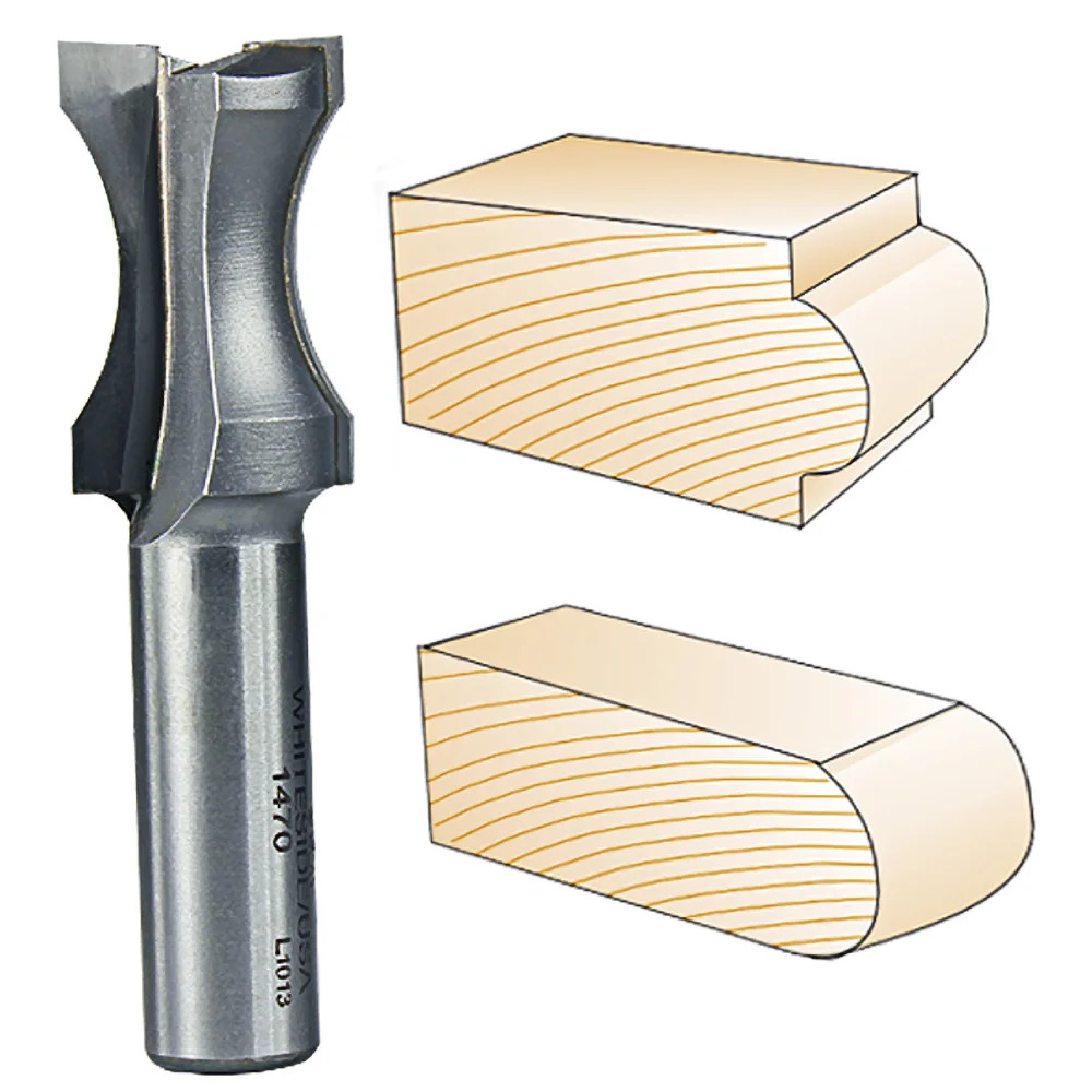 Whiteside Oval Edge Bit 1/2 in. SH x 7/8 in. BO x 5/32 in. BD
