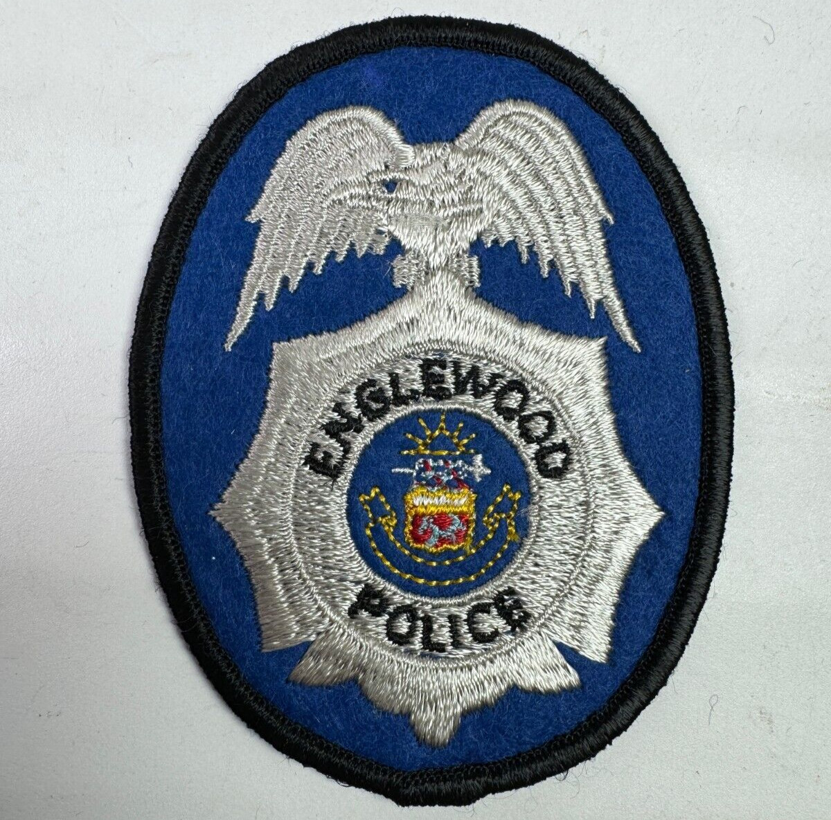 Englewood Police Colorado CO Felt Patch W7
