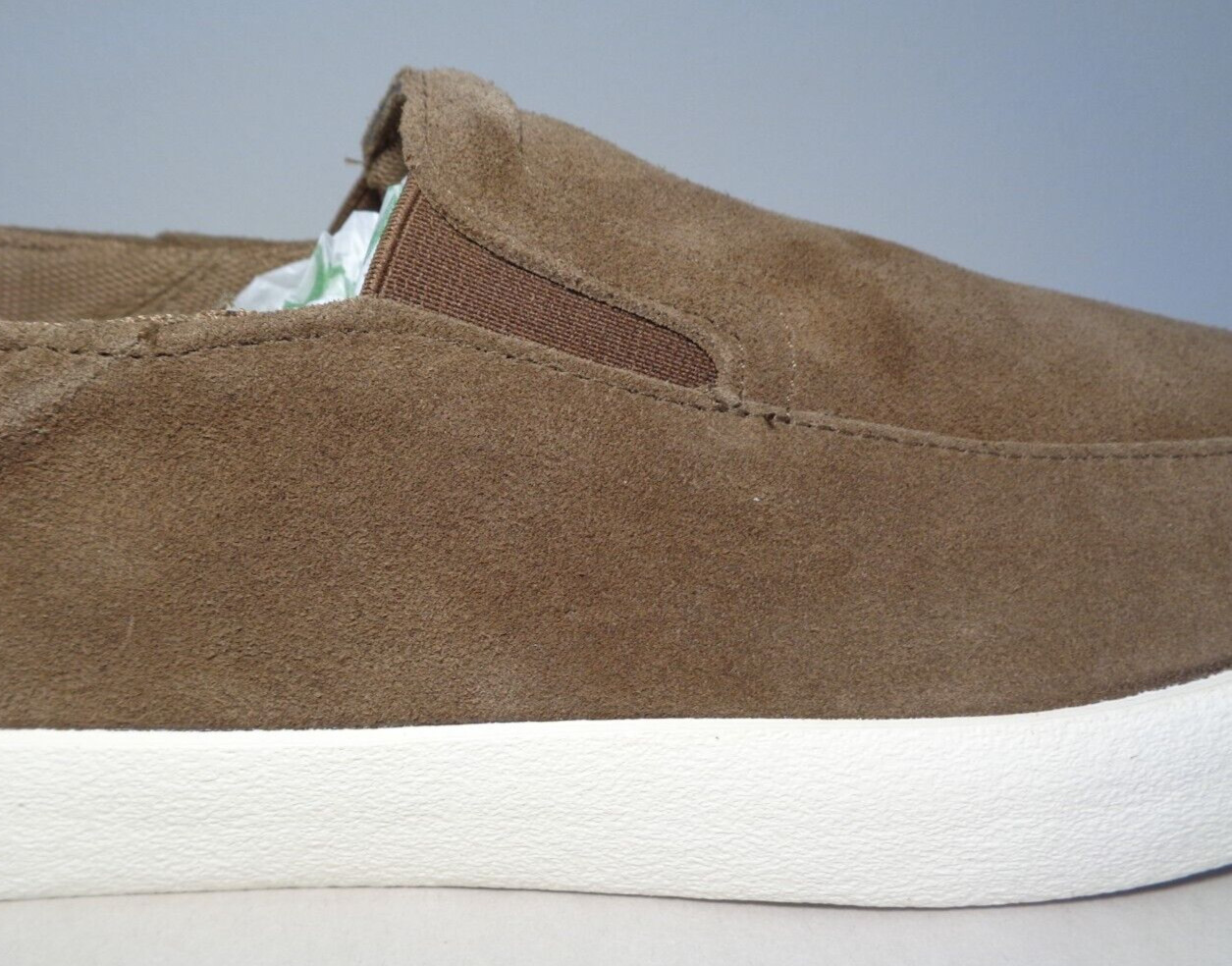 Staheekum Size 9.5 M FLIPSIDE Brown Suede Slip On Loafers New Men's Shoes
