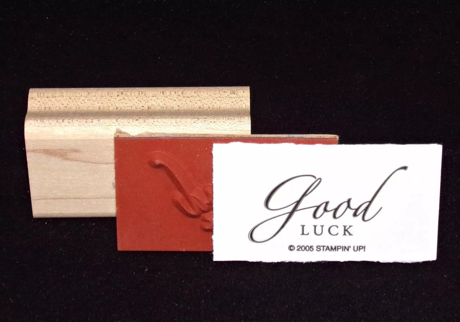 Sincere Salutations Good Luck New Unmounted Single Stamp HTF Free Shipping