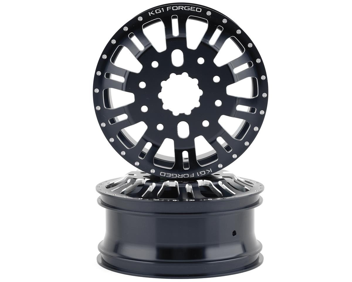 CEN KG1 KD004 DUEL Rear Dually Aluminum Wheel (Gun Metal) (2) [CEGCKD0658]