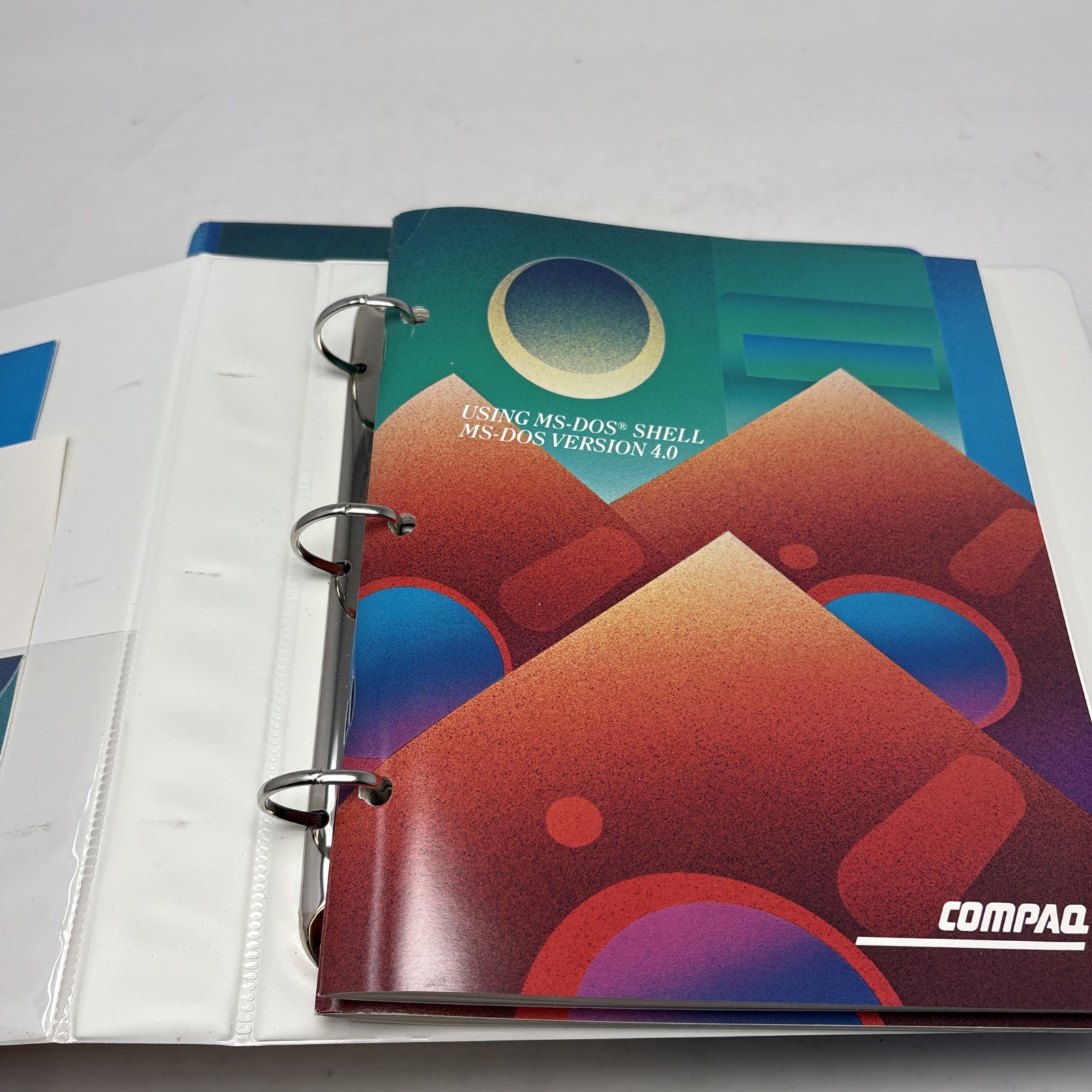 Manuals For MS-DOS Version 4.0 Shell and Fastart Compaq NO DISKS