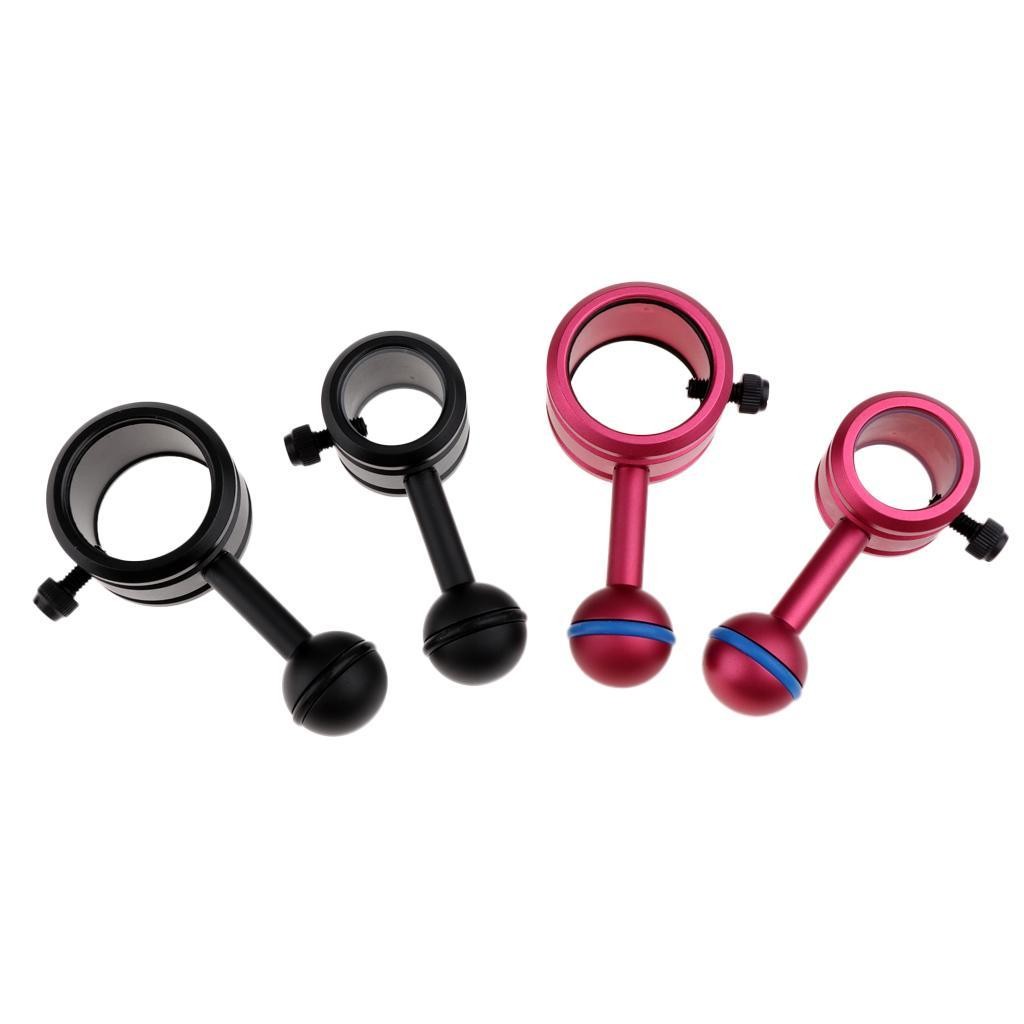 Aluminum Alloy Diving Flashlight Accessories Ball Joint