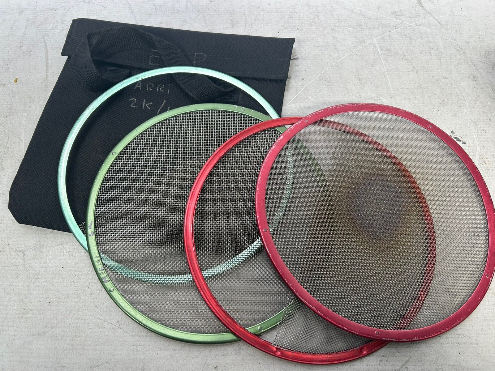 ARRI 1.2 HMI /2k scrim set with bag