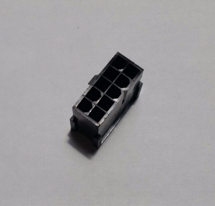 10 pin black Male ATX connector (multiple quantities) for PSU cables