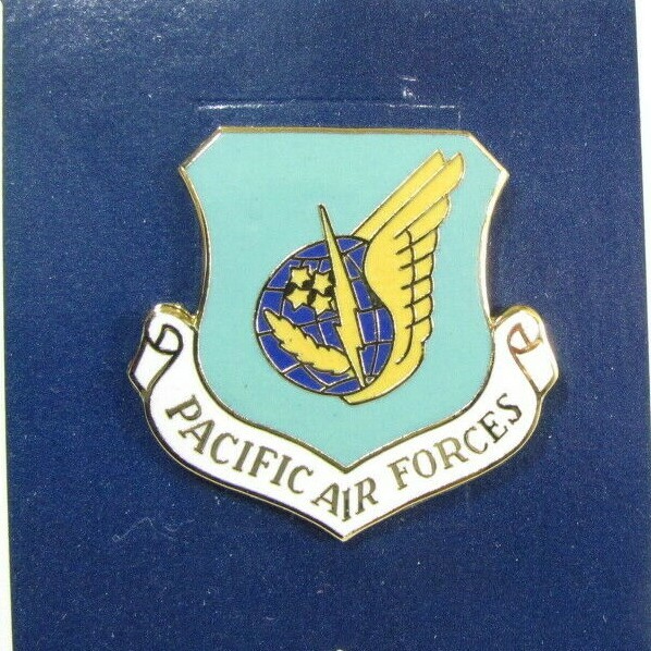 USAF Air Force Pacific PACAF Security Police SP Beret Crest Large 1.5" PC6