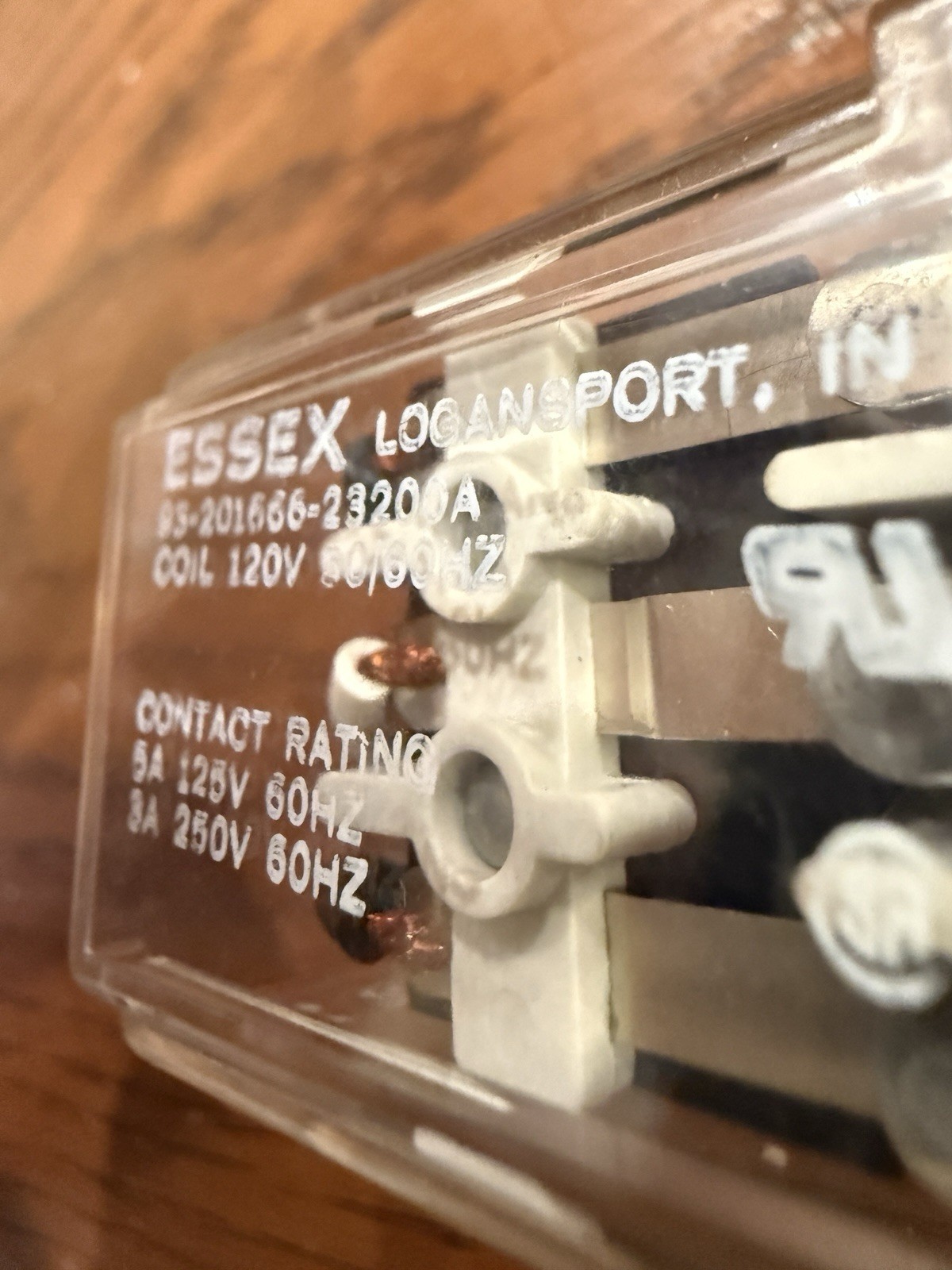 Essex 93-201666-23200A 11 Blade 120V-AC Relay D390718 (7296)