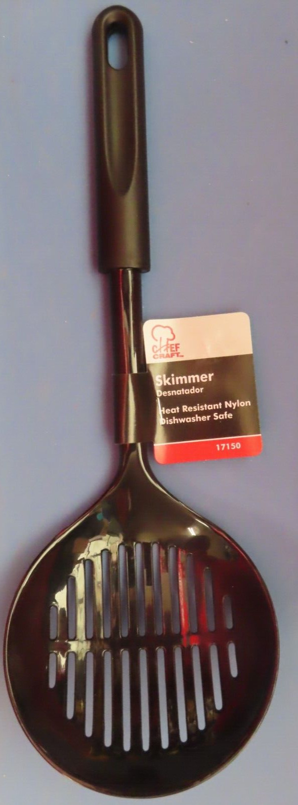 Chef Craft 11.5" Skimmer  Heat Resistant Nylon  Black # 17150  NEW