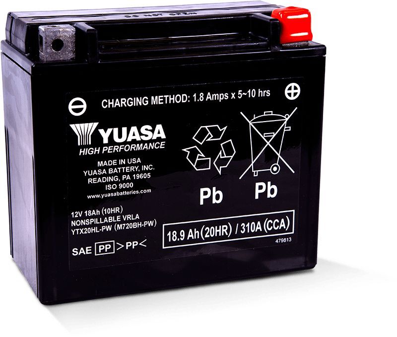 Maintenance Free YTX20HLPW Battery For WaveRunner Superjet SJ700 2009-17