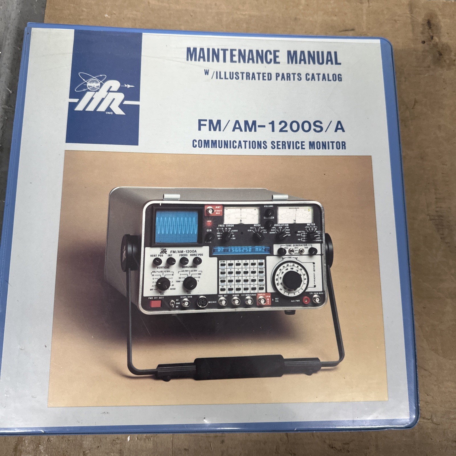IFR Fm/am 1200s Maintance Manual /illustrated Parts Ma🥰nail