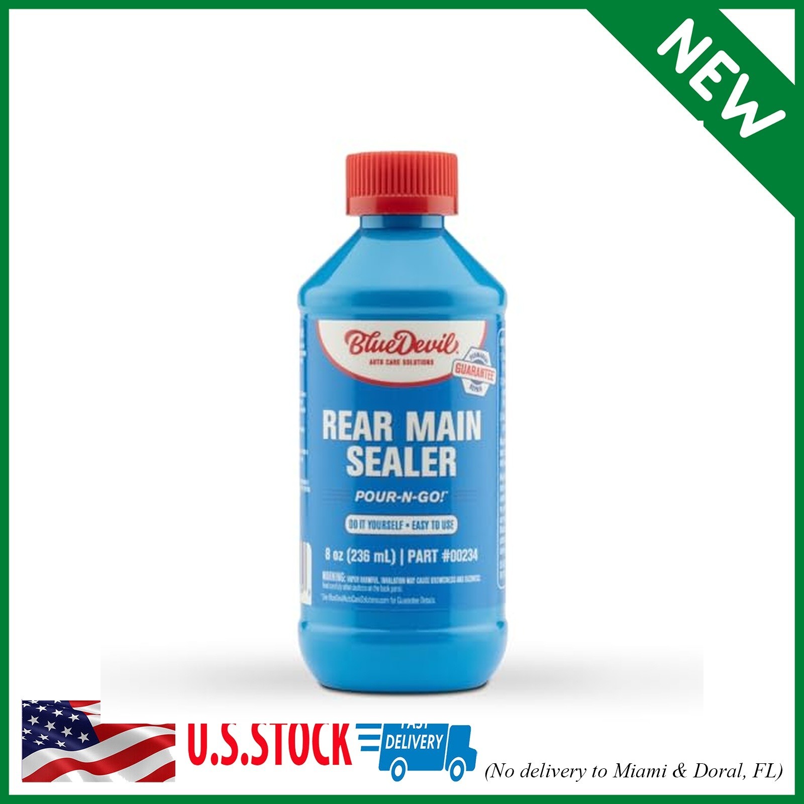 BlueDevil Products 00234 Rear Main Sealer - 8 Ounce