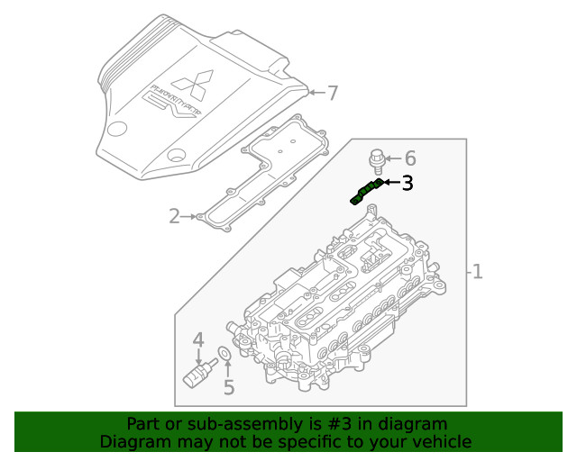 Genuine Mitsubishi Multi-Purpose Fuse MQ714652