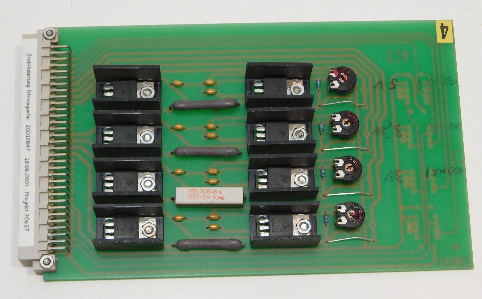MCD Elektronik 170591 with 208-5a Computer Board
