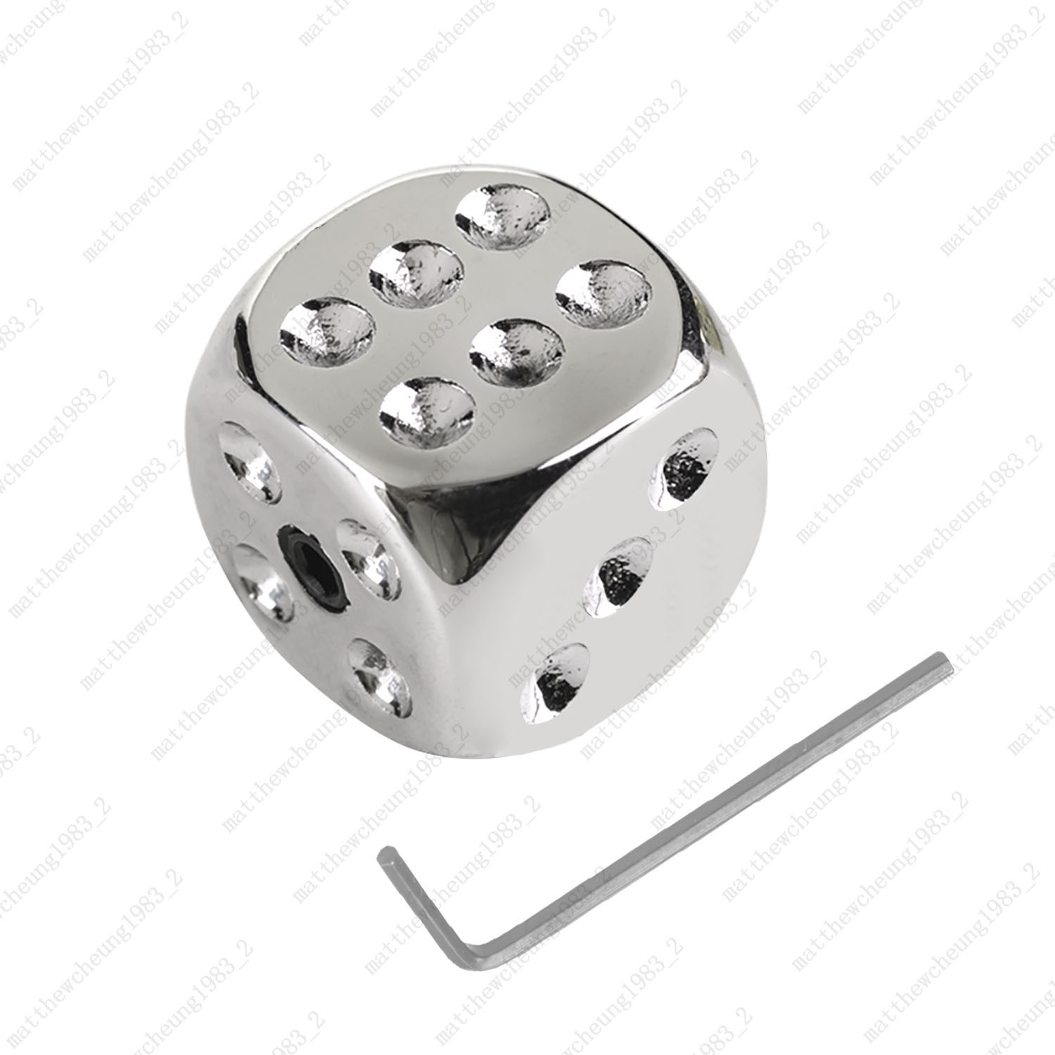 1/2/4pcs Dice Shape 6mm Solid Shaft Pot Guitar Control Knobs for Electric Guitar
