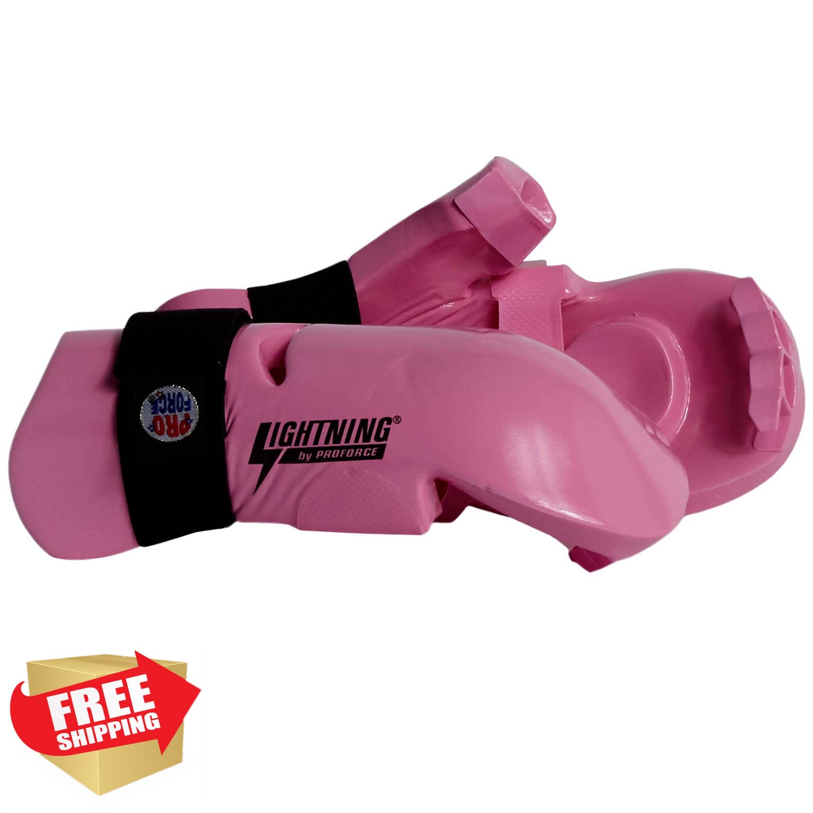 PROFORCE Large Pink Karate Sparring Gloves