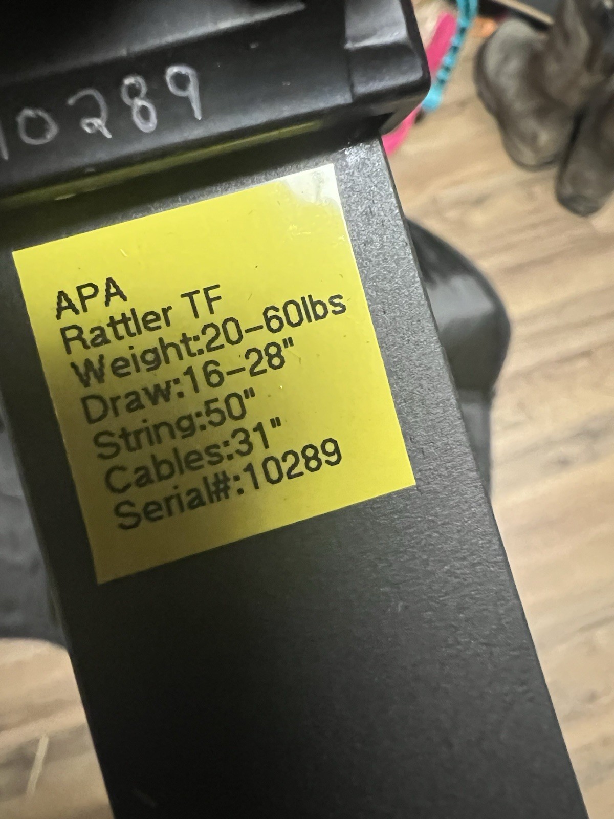 APA Rattler TF Archery Bow Package
