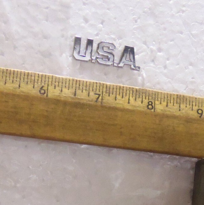 US Army - U.S.A. Script Pin