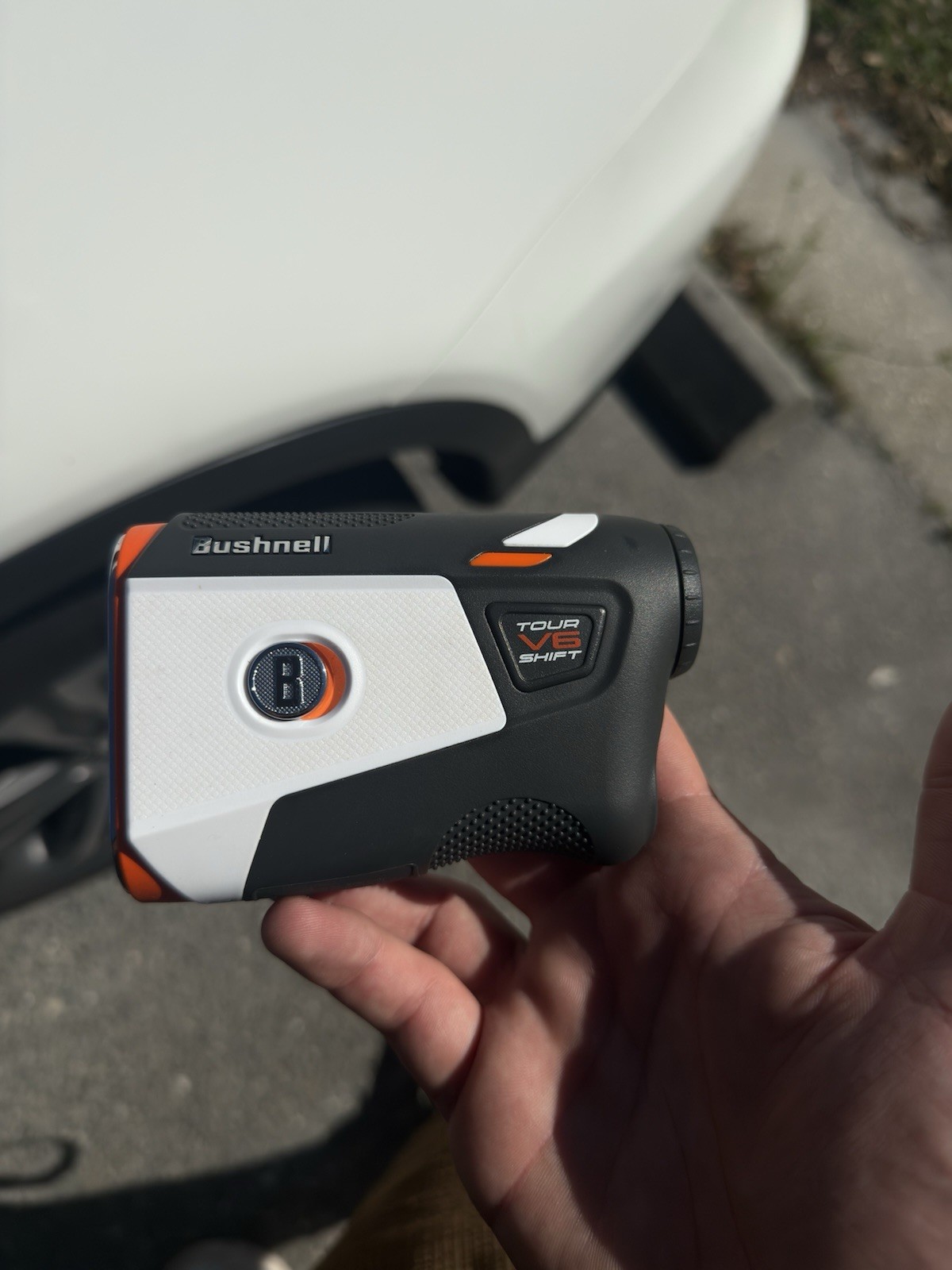 Bushnell Tour V5 Shift Golf Rangefinder Slope Switch Black White Orange