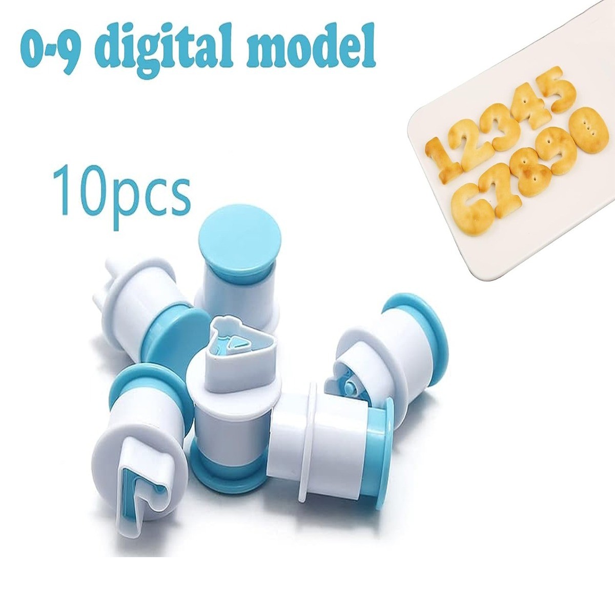 Alphabet Number Letter Mould-10 Number