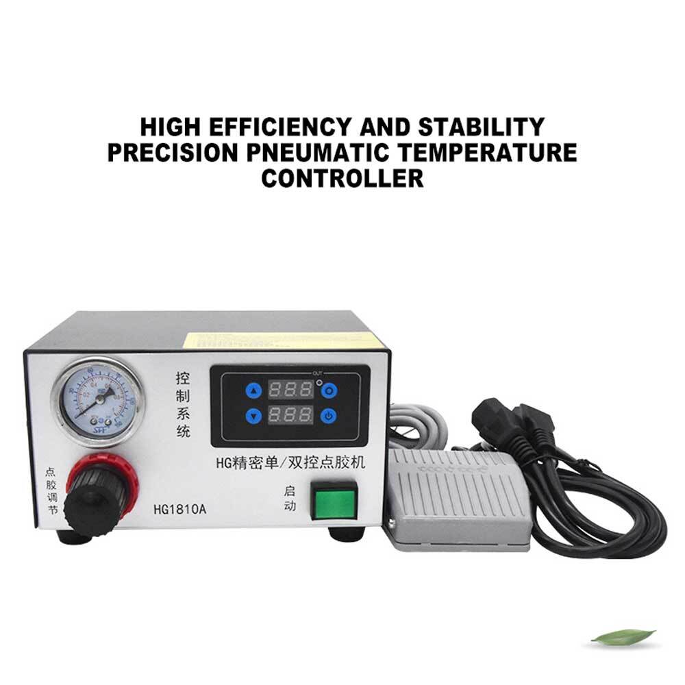 Double Control Glue Machine 1810A Gluing Machine with Controller Precision