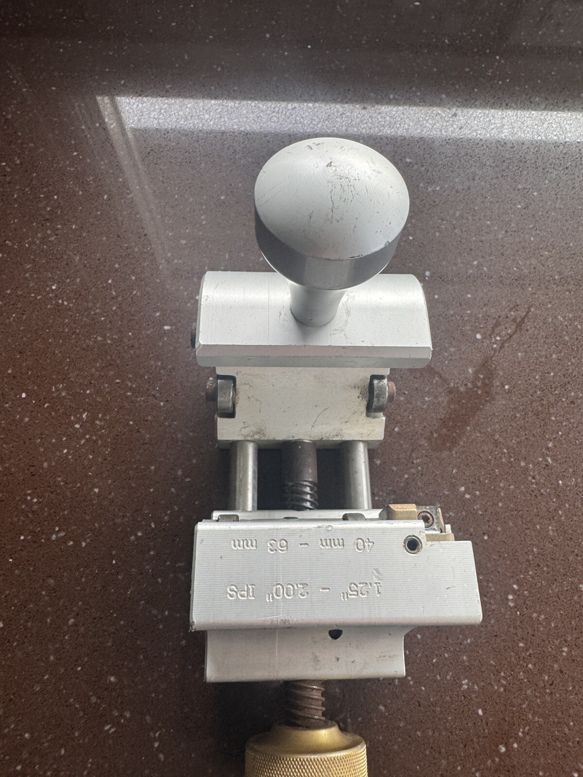 S&D Machine & Tools 1.25" - 2.00" Adjustable Electrofusion Pipe Scraper No Case