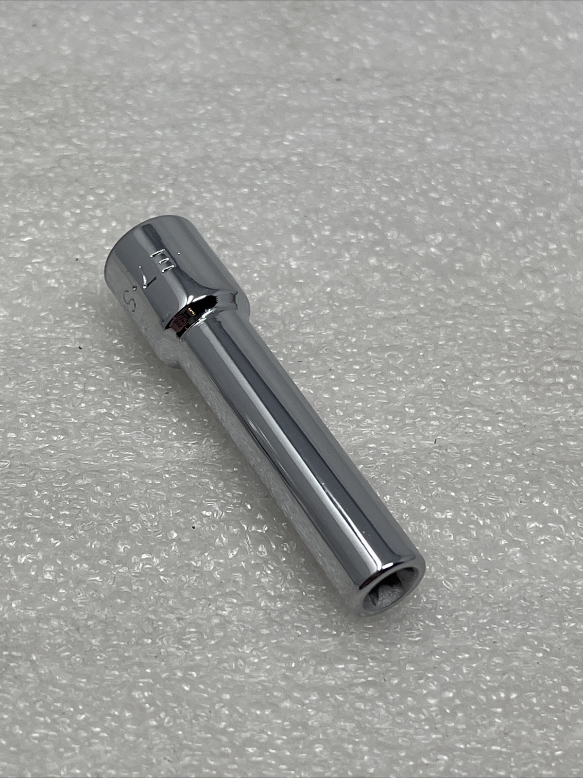 E7 SK Hand Tools 44957, 1/4" Drive Metric Deep Female Inverted Torx Socket, USA