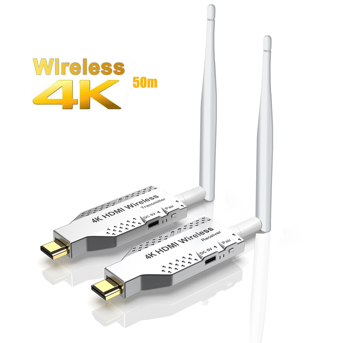 4K Wireless HDMI Transmitter and Receiver 1080P PC TV Audio Video HDMI Extender