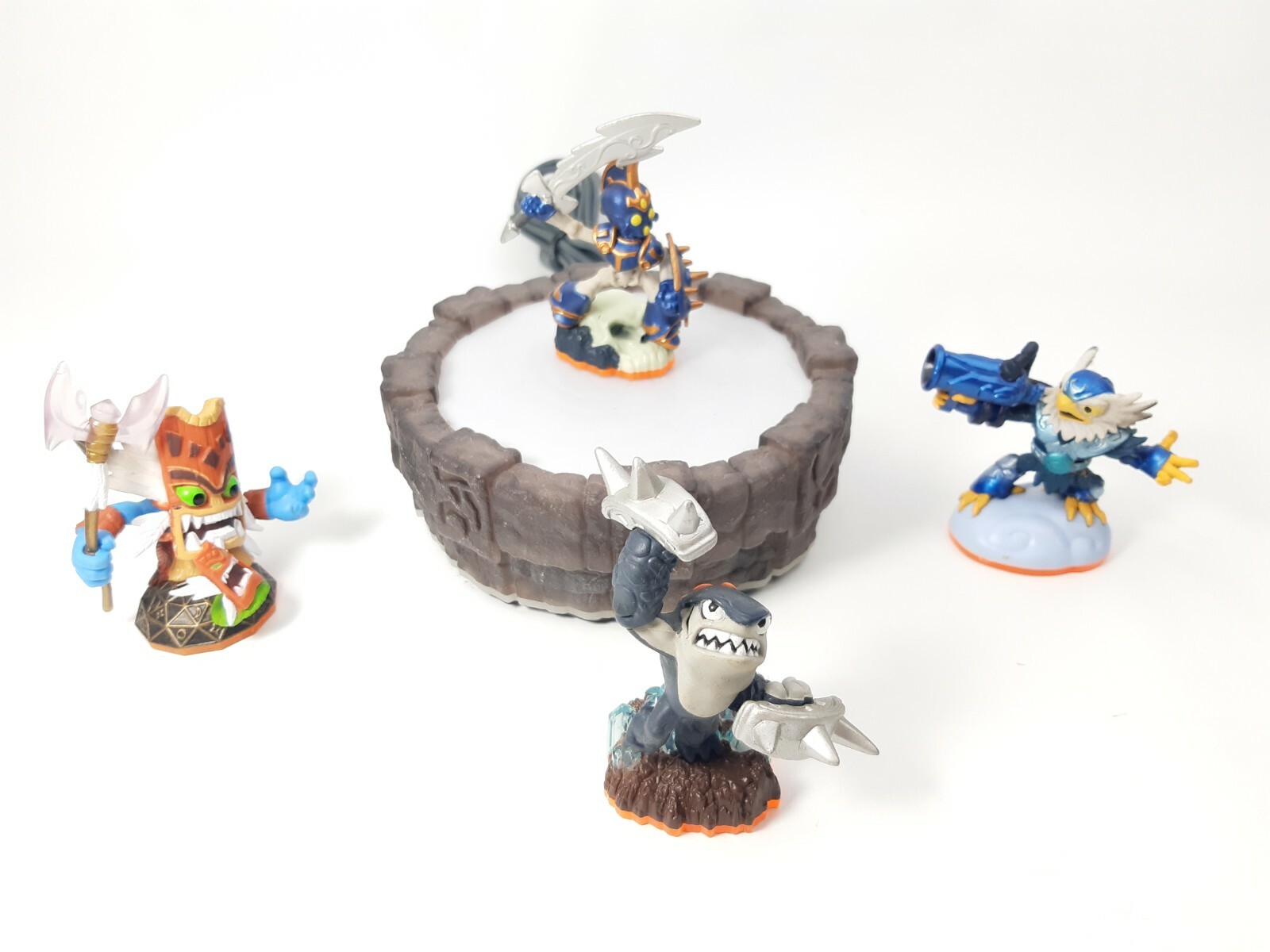 Activision Skylanders PORTAL OF POWER + 4 Figures JET VAC DOUBLE TROUBLE CHOP