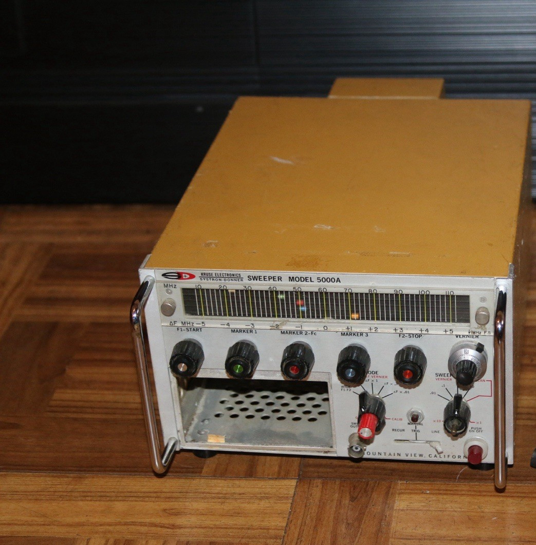 SD Kruse Electronics RADIO FREQUENCY Sweeper 5000A