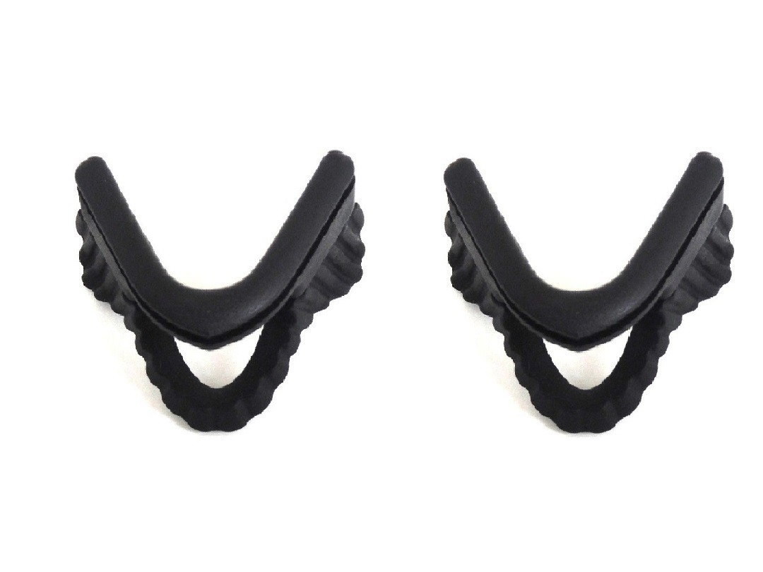 2 Pcs Nose Pads For Oakley M Frame Sweep/Strike/Hybrid/Heater Razor Blade Black