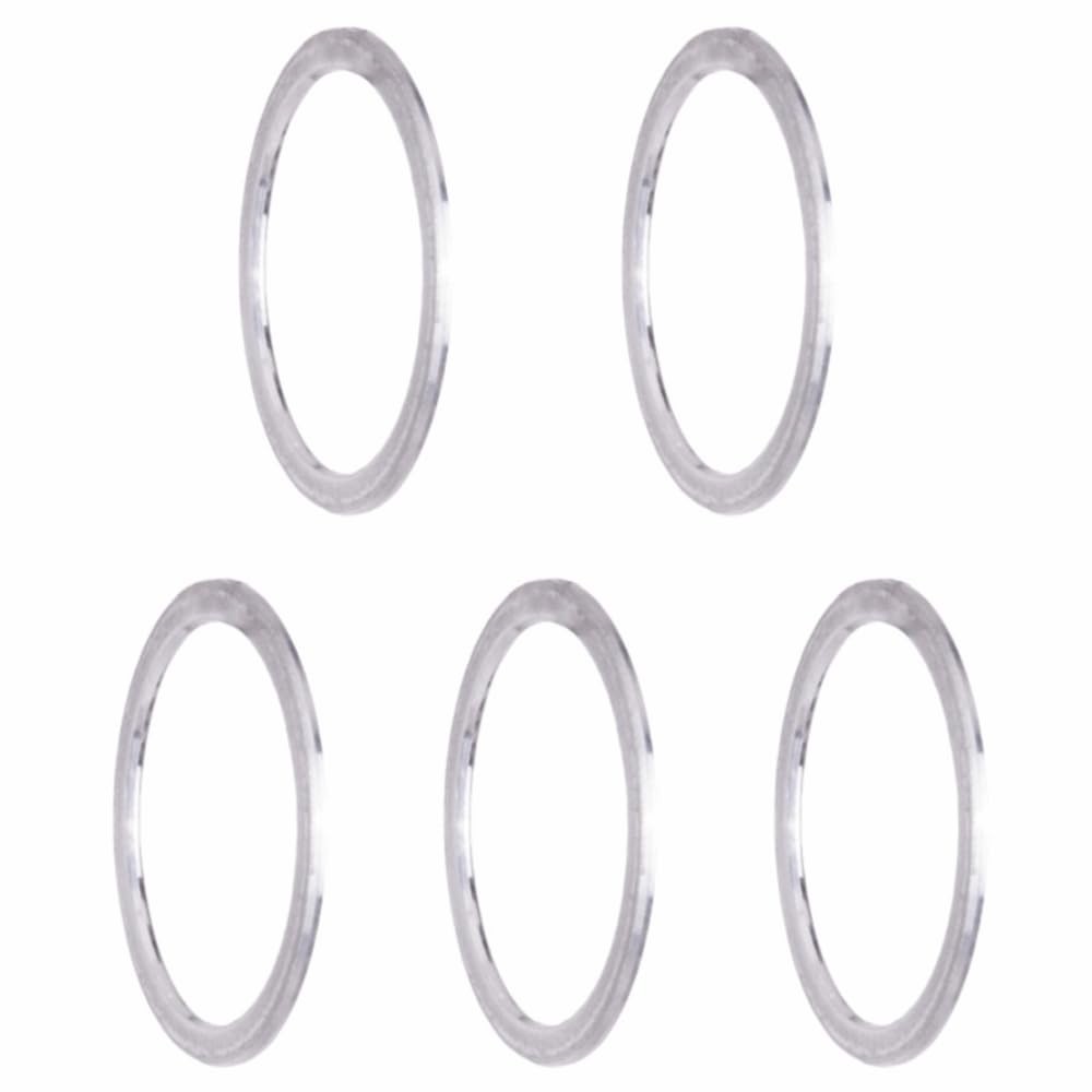 5Pcs Bike Bottom Bracket Spacers Aluminum Alloy BB 1mm Flywheel Washers