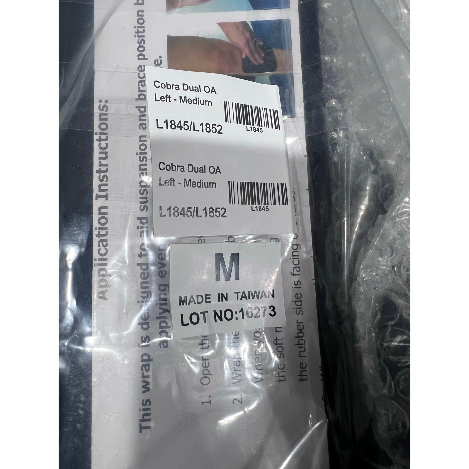Active Knee Ligament Brace Medium Hinged Support ACL PCL MCL Injury Stabilizer