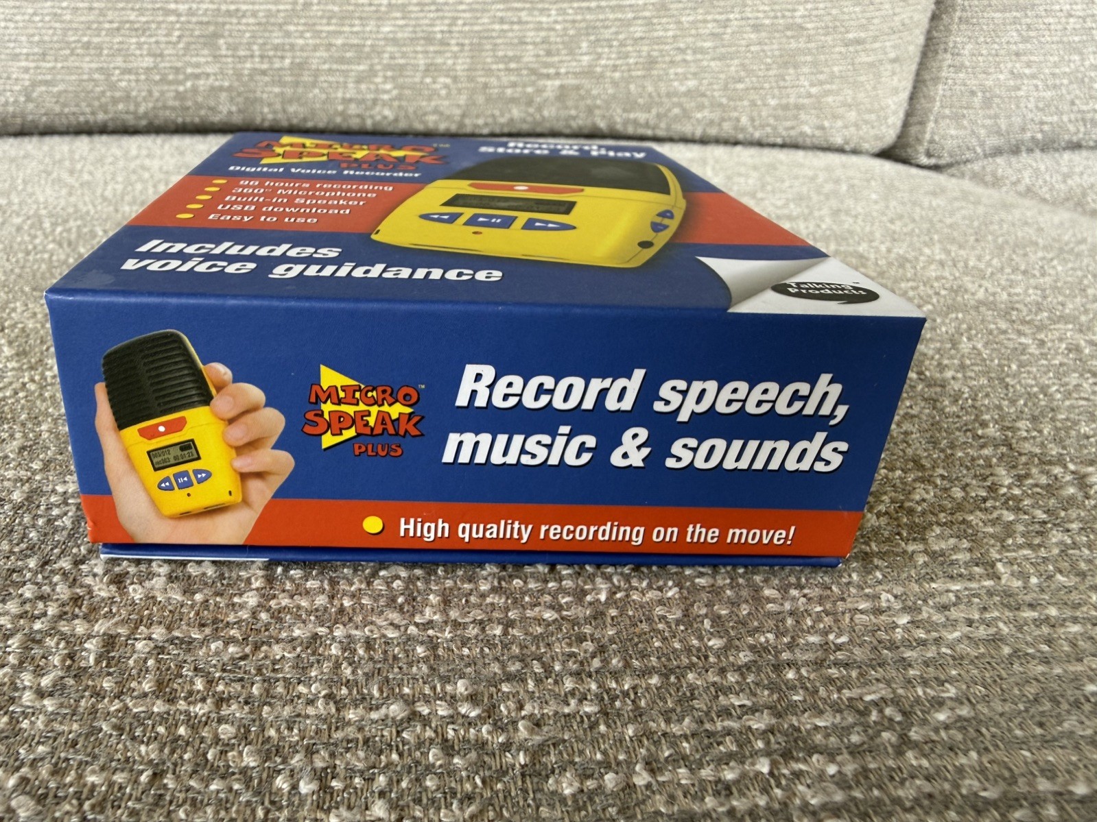 Micro Speak Plus Talking Digital Voice Recorder for Blind Low Vision Audio