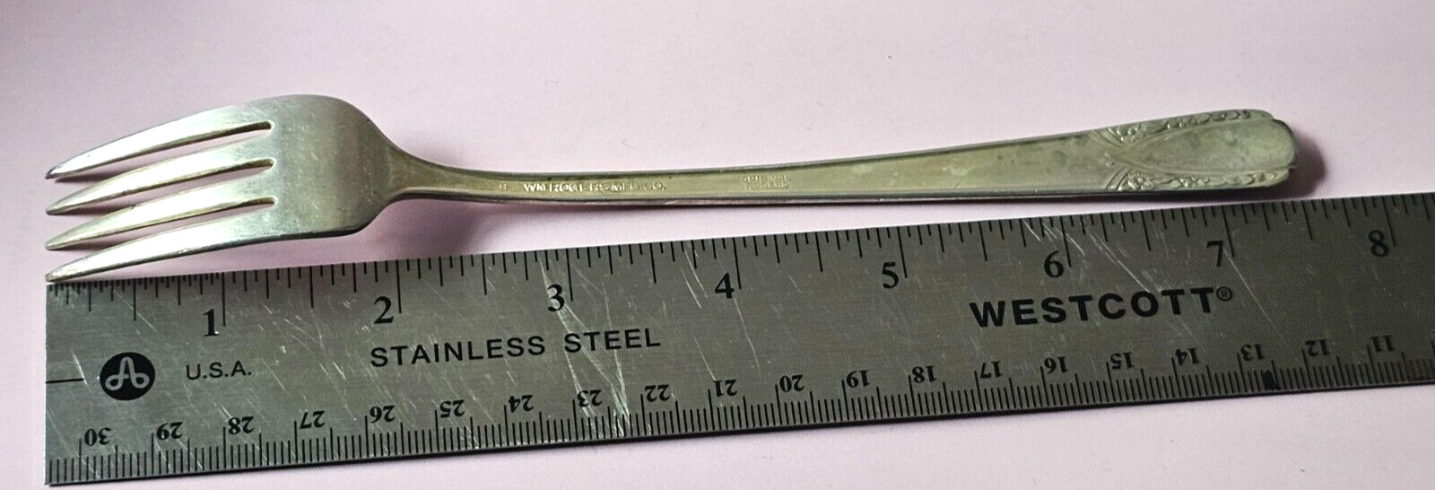 2 FORKS Vintage WM Rogers Mfg. Co 7.50" "Original Rogers"