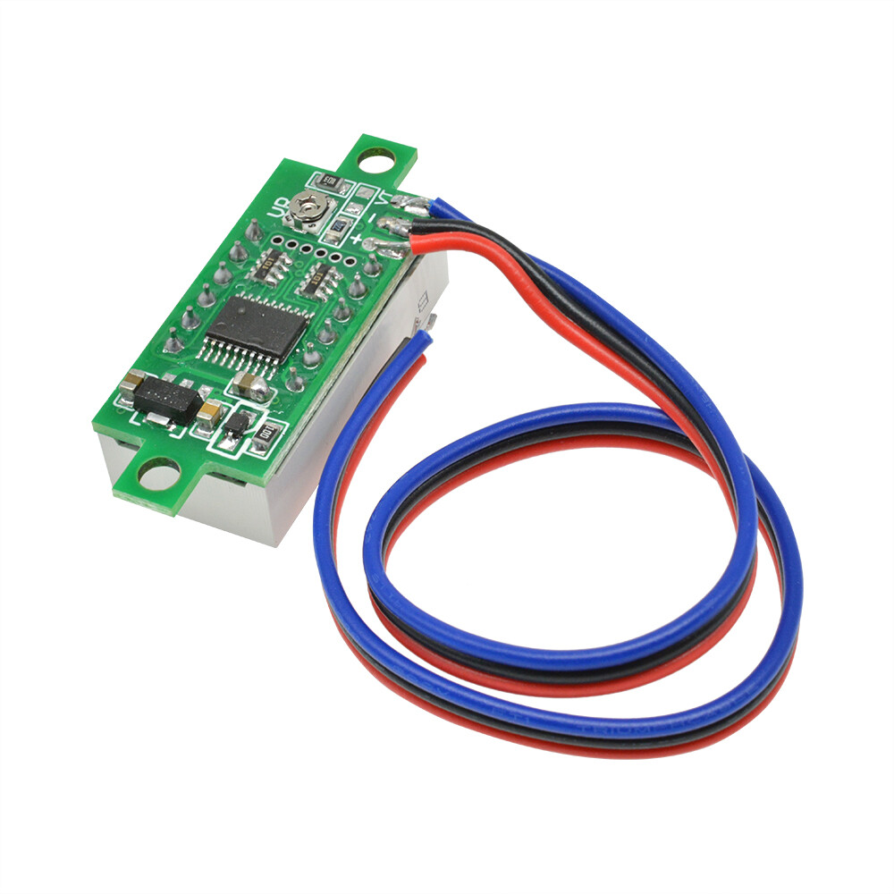 0.36" Digital 4-Digit Voltmeter LED 0-100V Voltage Tester Panel Meter 3-Wire