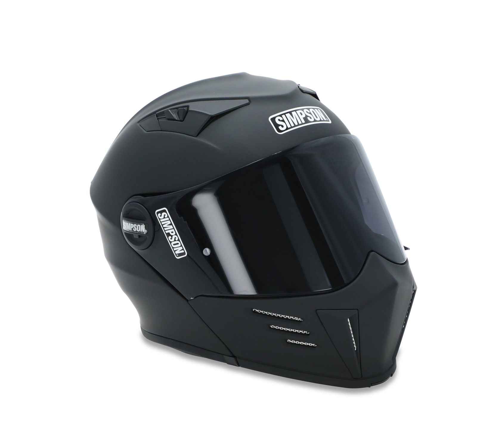 Simpson Motorcycle M59XL3 Mod Bandit Helmet Adult XL Matte Black