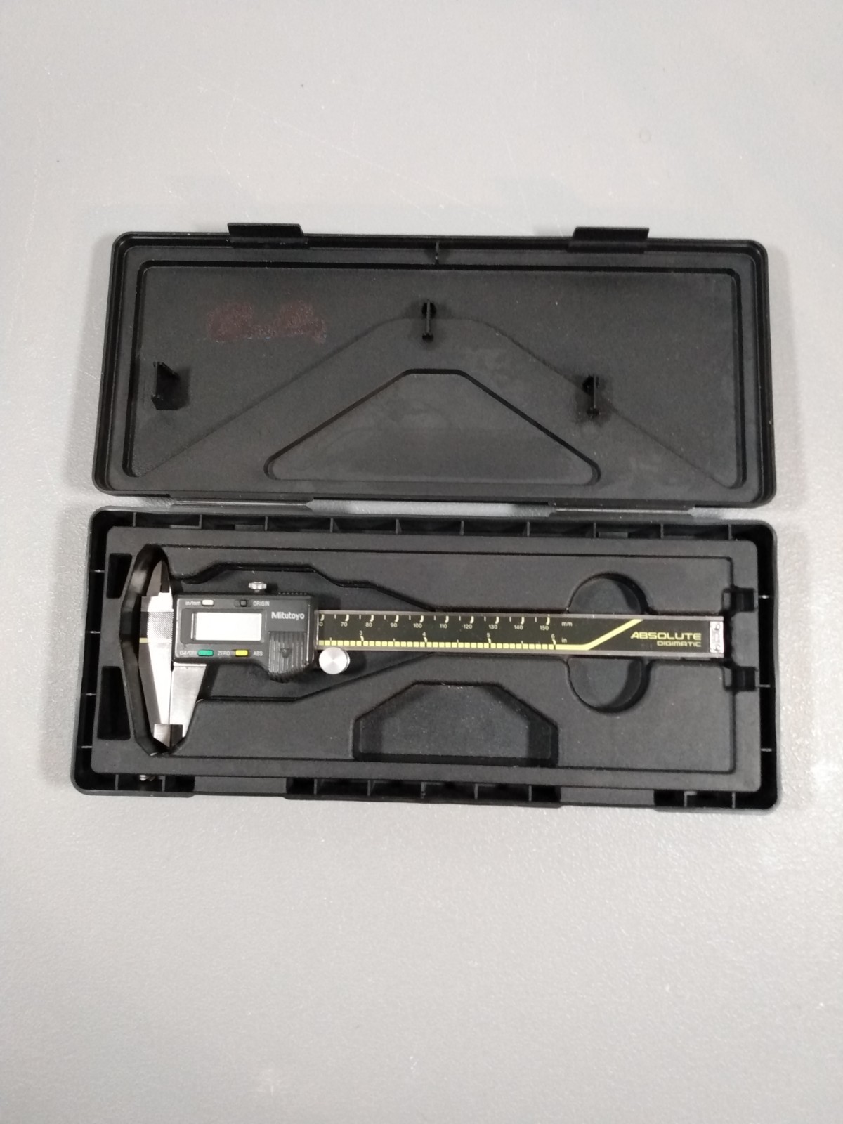 Mitutoyo 500-171 Digimatic Caliper, 0-6"/0-150mm Range, .0005"/0.01mm Resolution