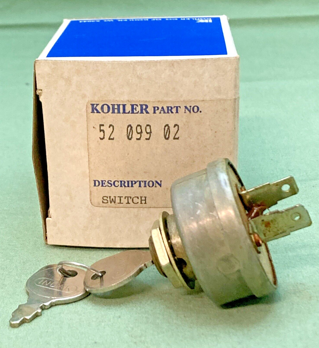 NEW GENUINE KOHLER 52 099 02 SWITCH ASSEMBLY, KEY