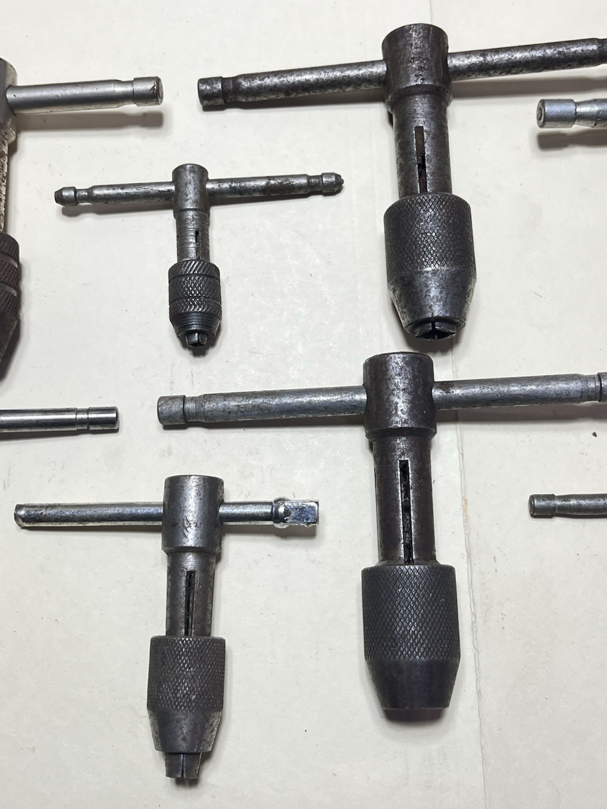 8 Machinist Tap Handles Used