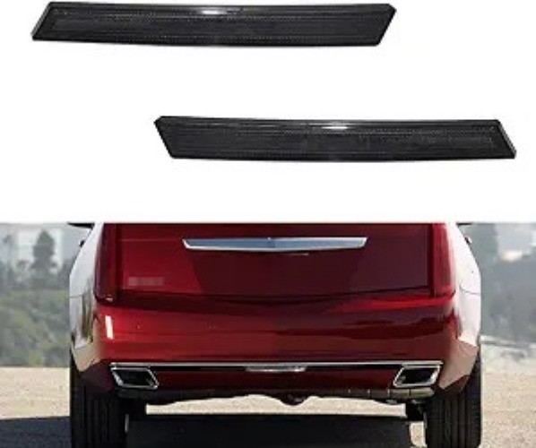 Smoked Lens For 2013 2014 2015 2016 2017 Bumper Reflecto Color: Smoked housing