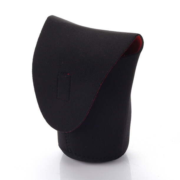 Neoprene Waterproof DSLR Camera Lens Pouch Bag Case Cover XL Size Black + Red