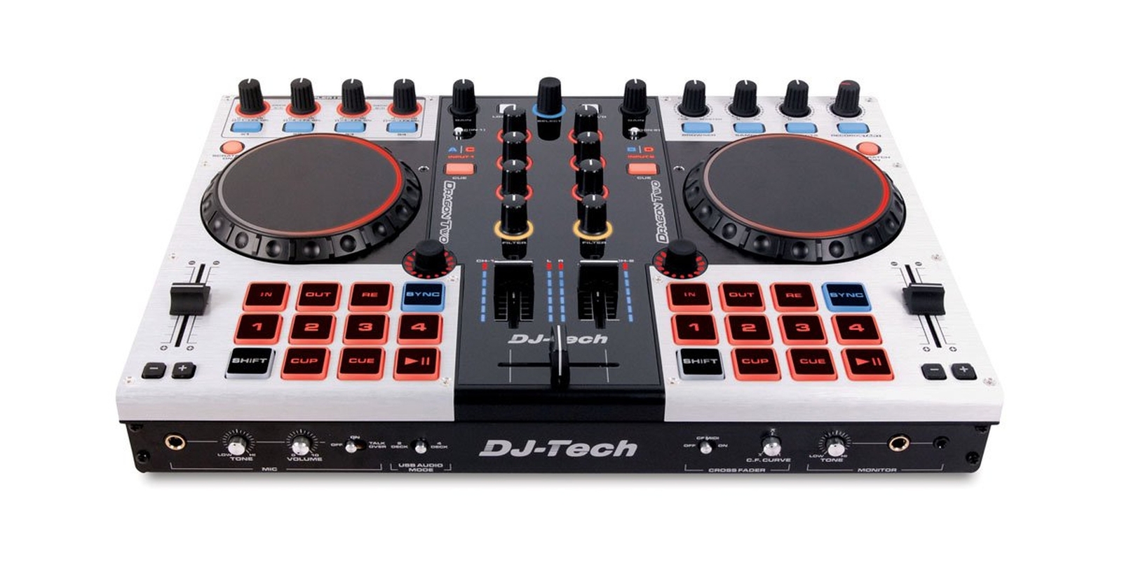 DJ Tech, 4 A-B Box, Black (DRAGONTWO)