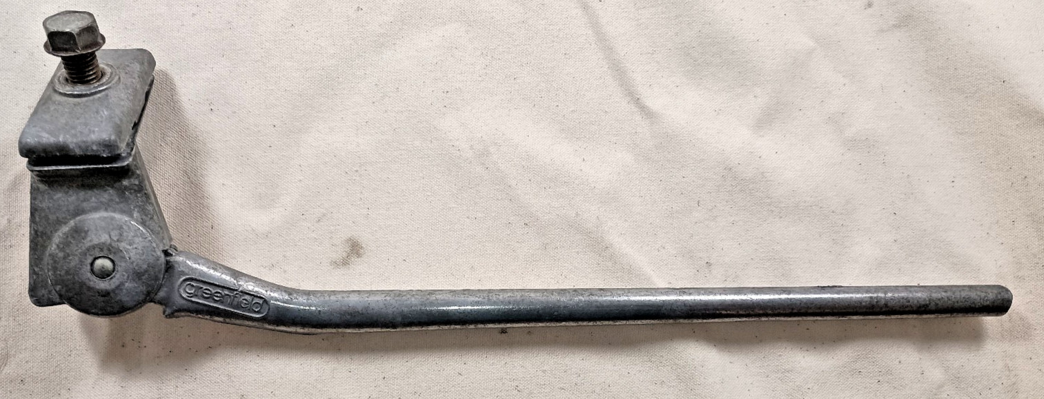 Greenfield USA Aluminum Bolt-On Kickstand, 290mm Cut-to-Length, Good Cond.