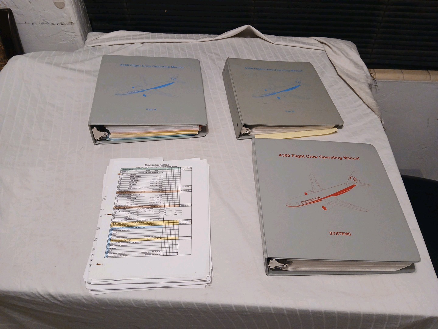 A300 Flight Crew Operation Manual Vintage Airline Manual Systems